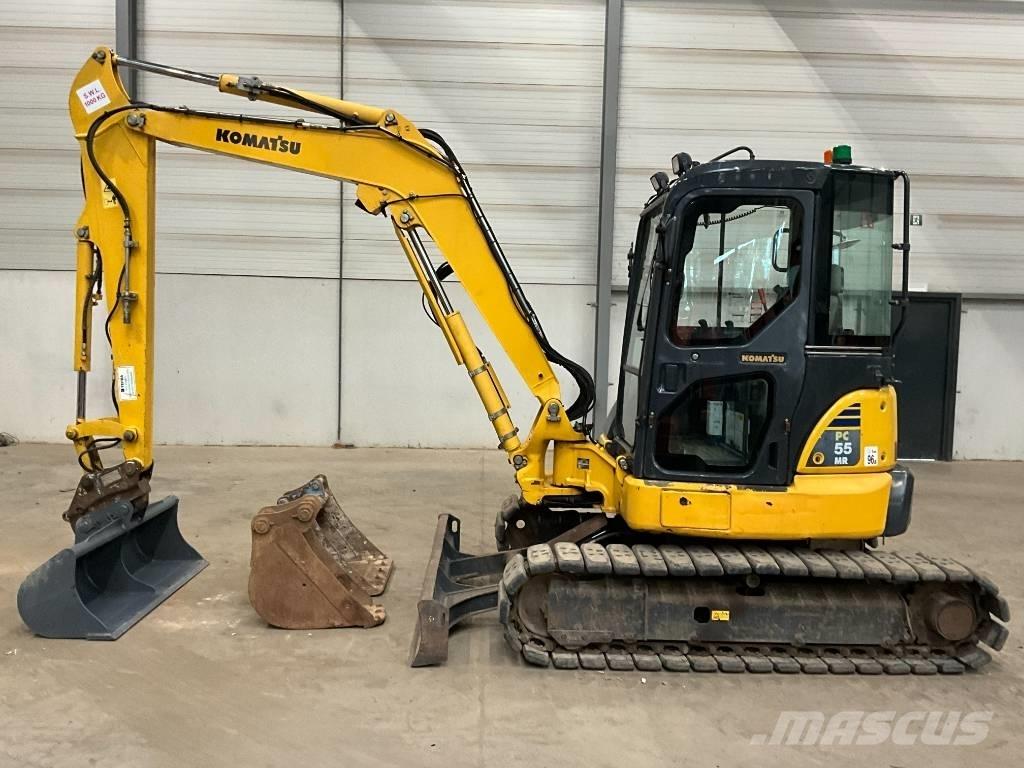 Komatsu PC 55 MR-3 حفارات صغيرة أقل من 7 طن (حفارات صغيرة)