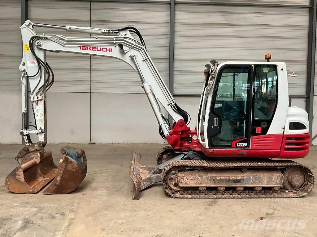 Takeuchi TB 290 حفارات وسط 7 طن - 12 طن
