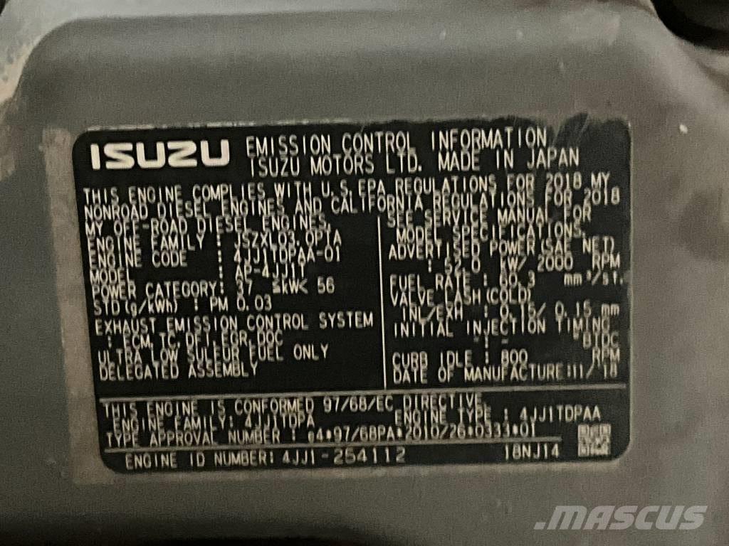 Takeuchi TB 290 حفارات وسط 7 طن - 12 طن