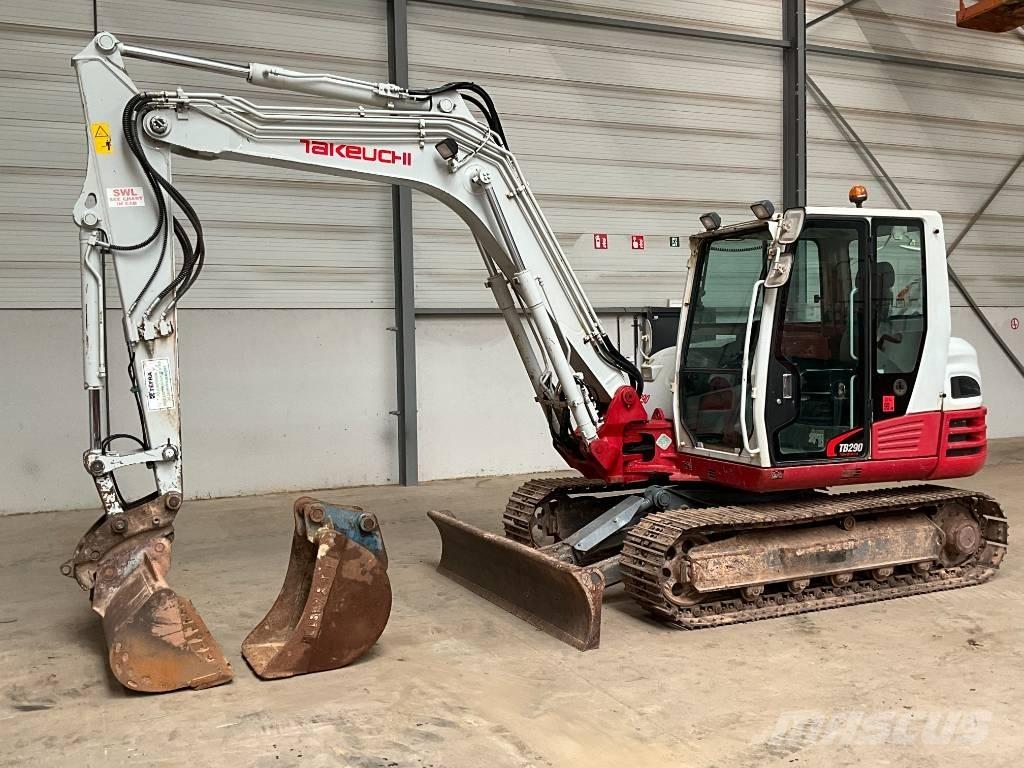 Takeuchi TB 290 حفارات وسط 7 طن - 12 طن