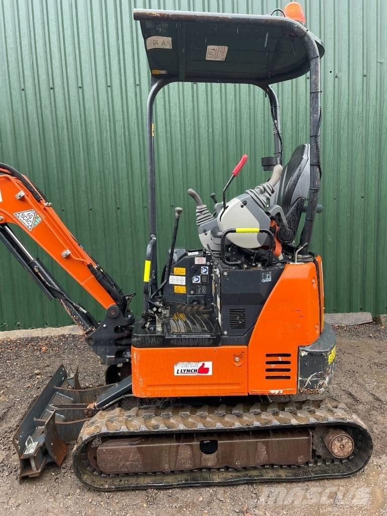 Hitachi ZX 19 U-6 حفارات صغيرة أقل من 7 طن (حفارات صغيرة)