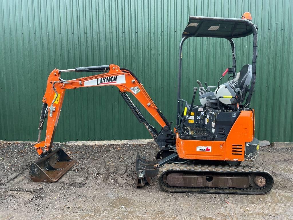 Hitachi ZX 19 U-6 حفارات صغيرة أقل من 7 طن (حفارات صغيرة)