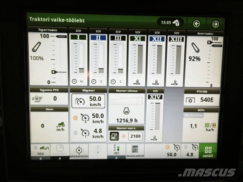 John Deere 6135r الجرارات