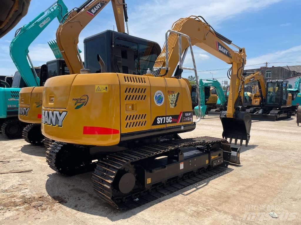 Sany SY 75 C pro حفارات وسط 7 طن - 12 طن