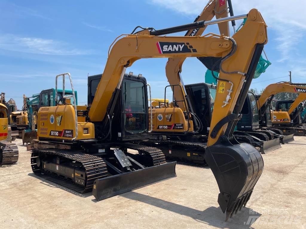 Sany SY 75 C pro حفارات وسط 7 طن - 12 طن