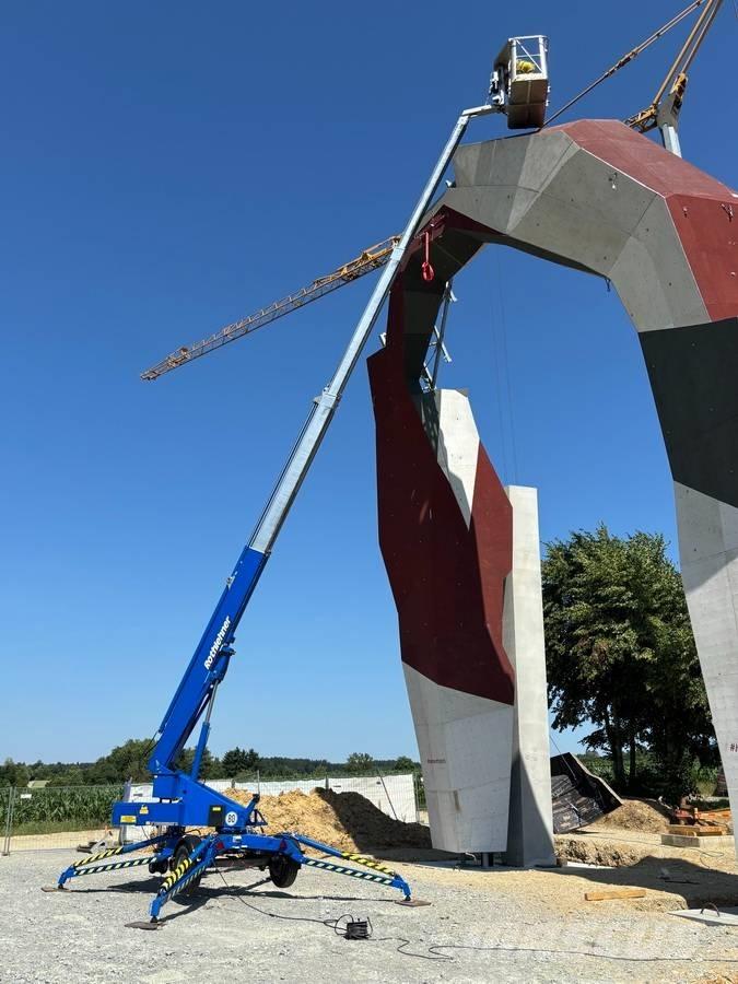Denka-Lift DK 18 المنصات الهوائية المثبتة على مقطورة