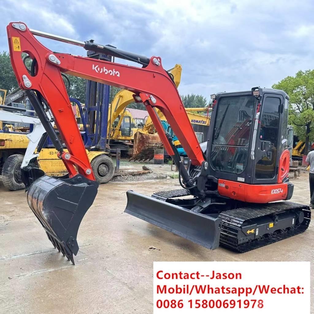 Kubota KX 057-4 حفارات صغيرة أقل من 7 طن (حفارات صغيرة)
