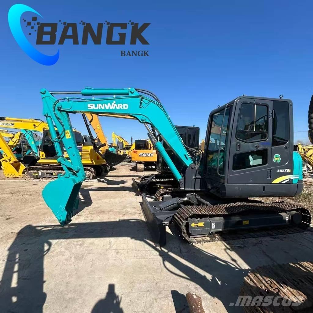 Sunward SWE 70 E حفارات زحافة