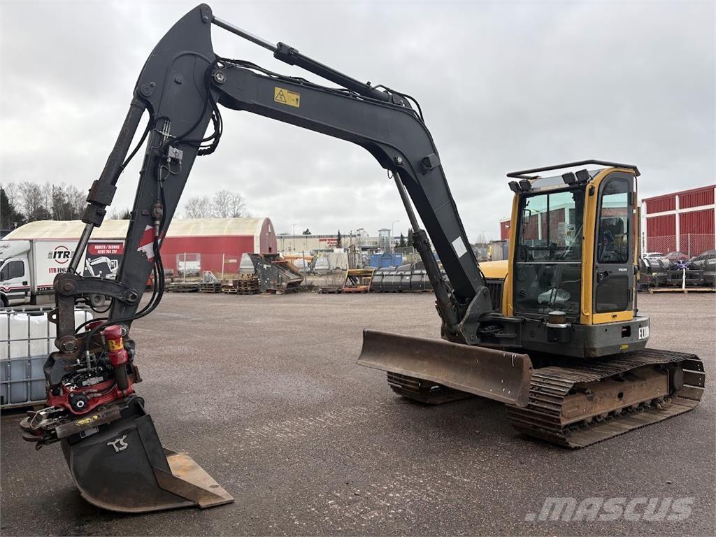 Volvo ECR 88 plus حفارات زحافة