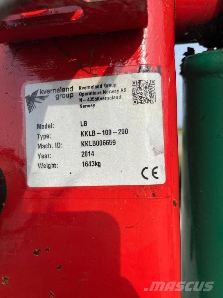 Kverneland LB100-200 محاريث عكسية