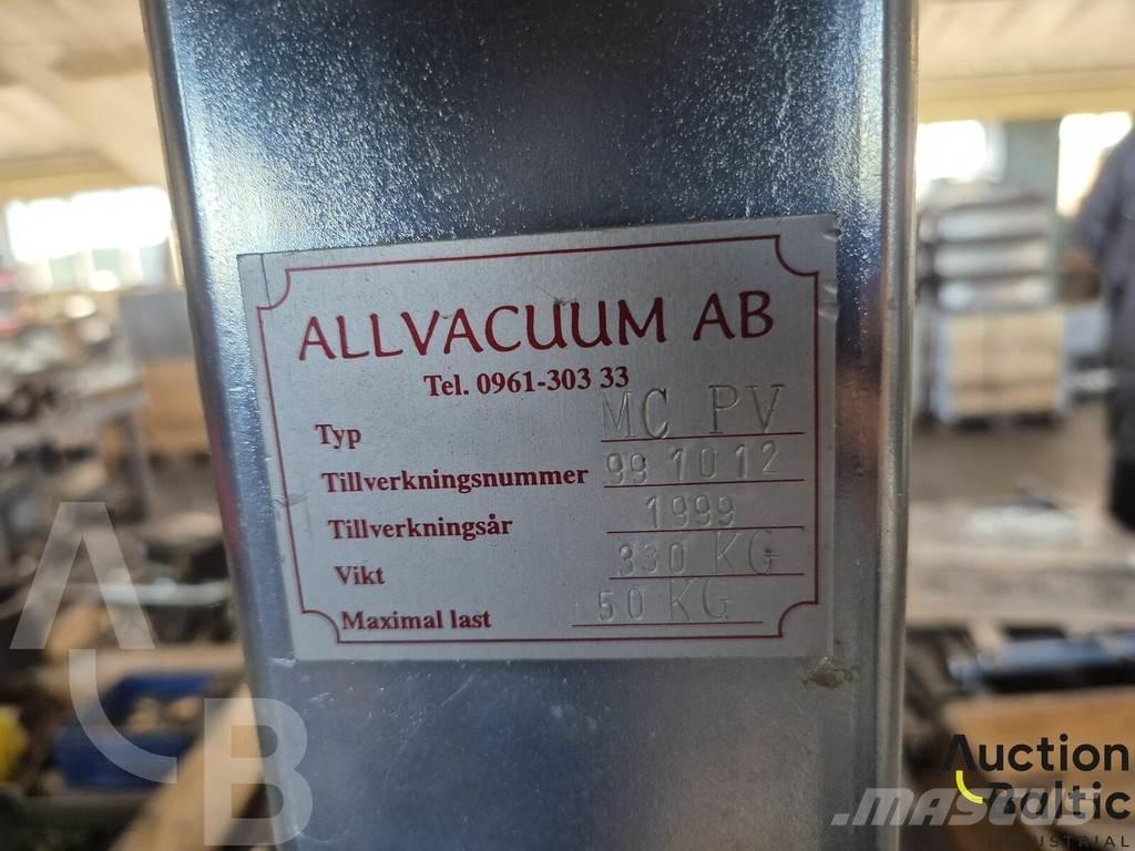  Allvacuum MC PV رافعات ومنصات أخرى