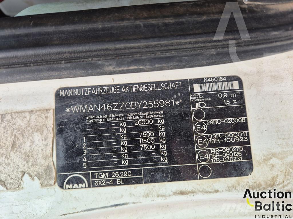 MAN TGM26.290 شاحنات المخلفات