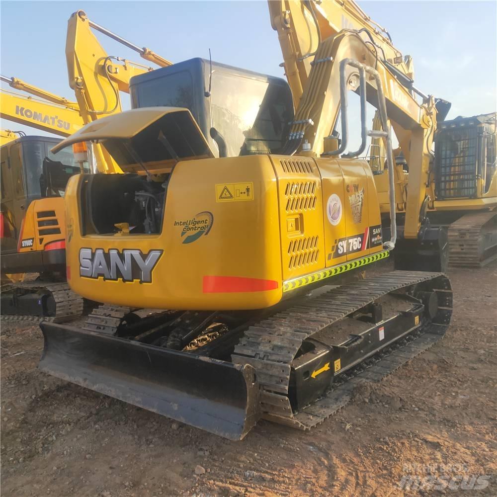 Sany SY 75 C حفارات زحافة