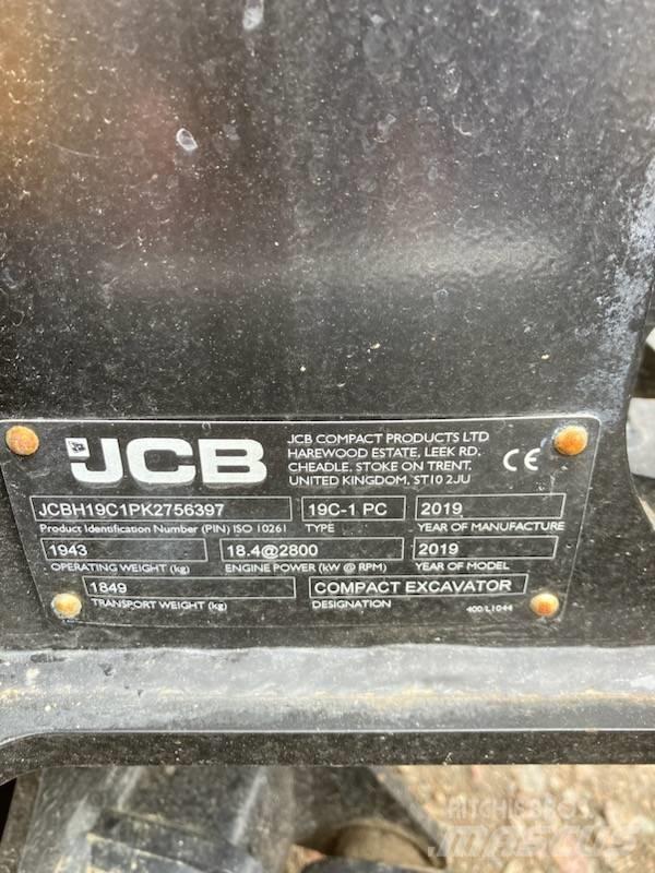 JCB 19 C-1 حفارات صغيرة أقل من 7 طن (حفارات صغيرة)