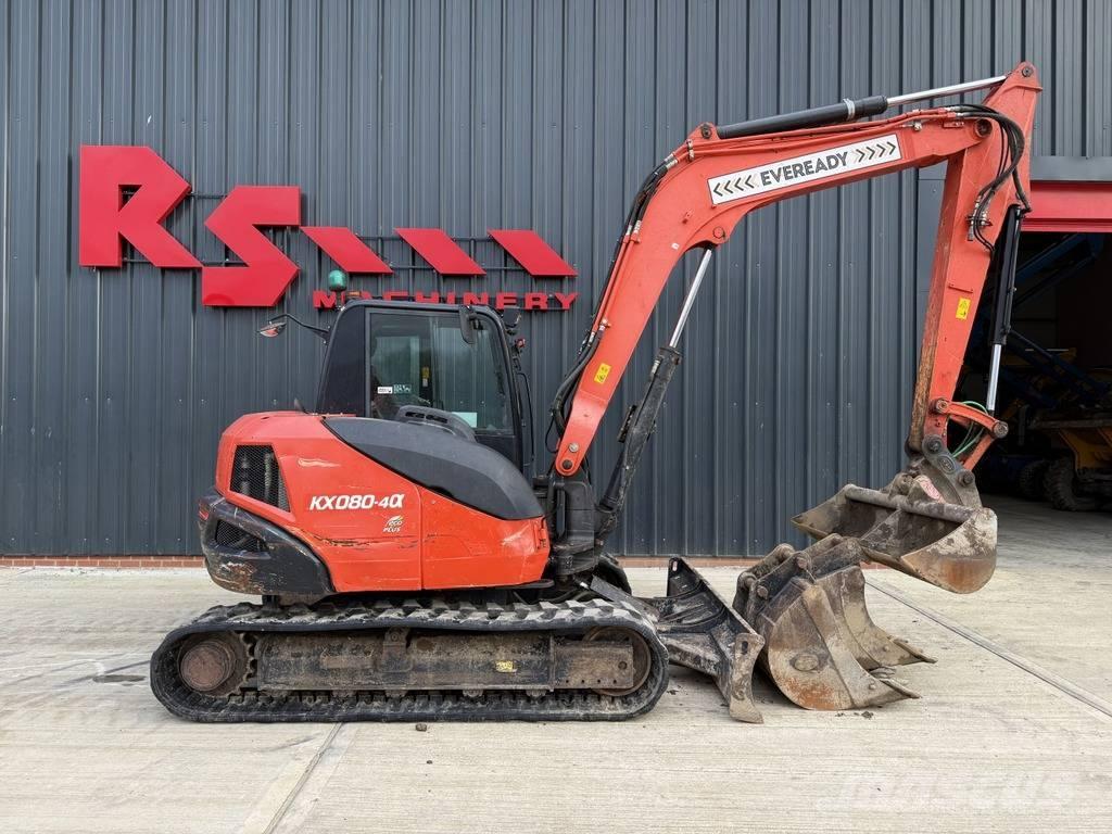 Kubota KX 080-4 حفارات وسط 7 طن - 12 طن