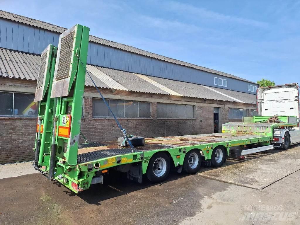 Kässbohrer LOWBED نصف مقطورة مسطحة منخفضة