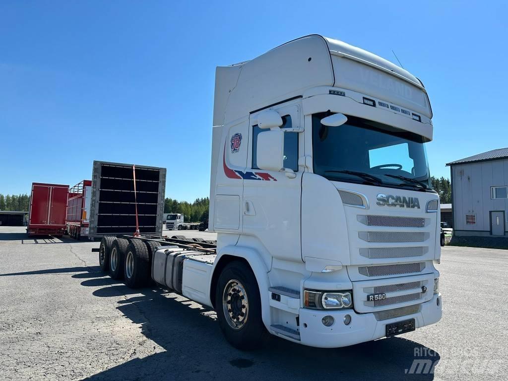 Scania R 580 شاحنات بمقصورة وهيكل