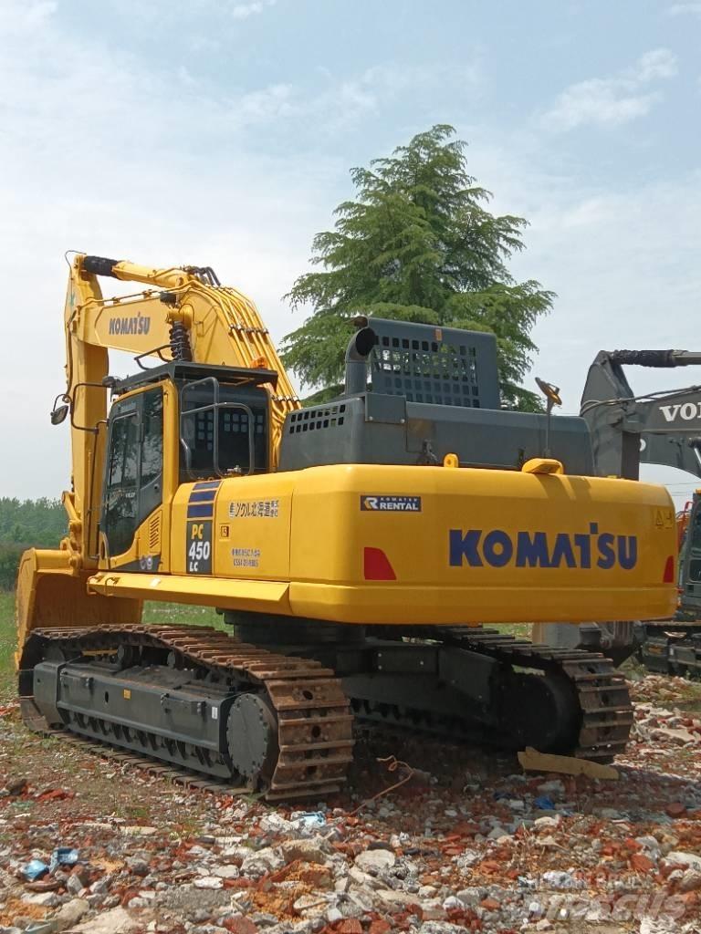 Komatsu PC 450 حفارات زحافة