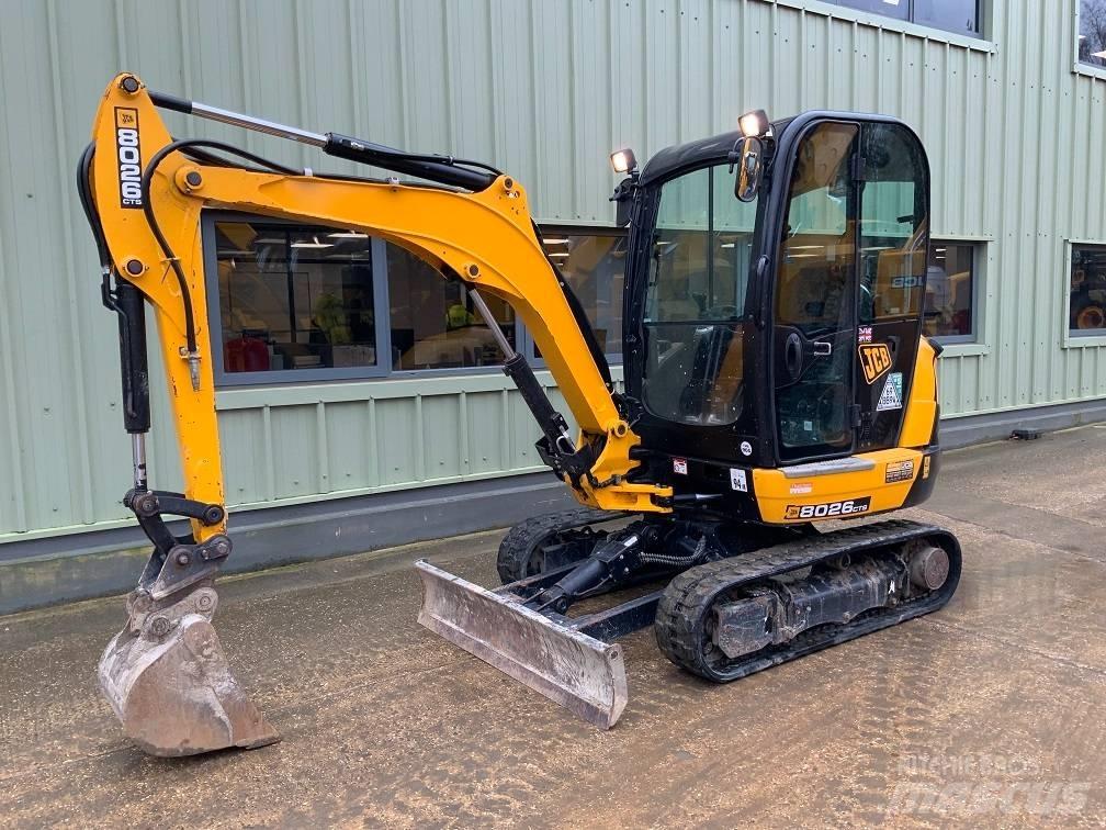 JCB 8026 CTS حفارات صغيرة أقل من 7 طن (حفارات صغيرة)