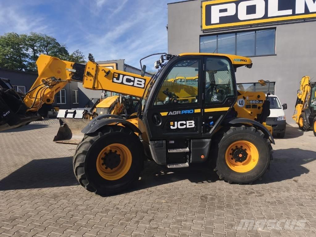 JCB 560-80 AGRI PRO مناولات متداخلة
