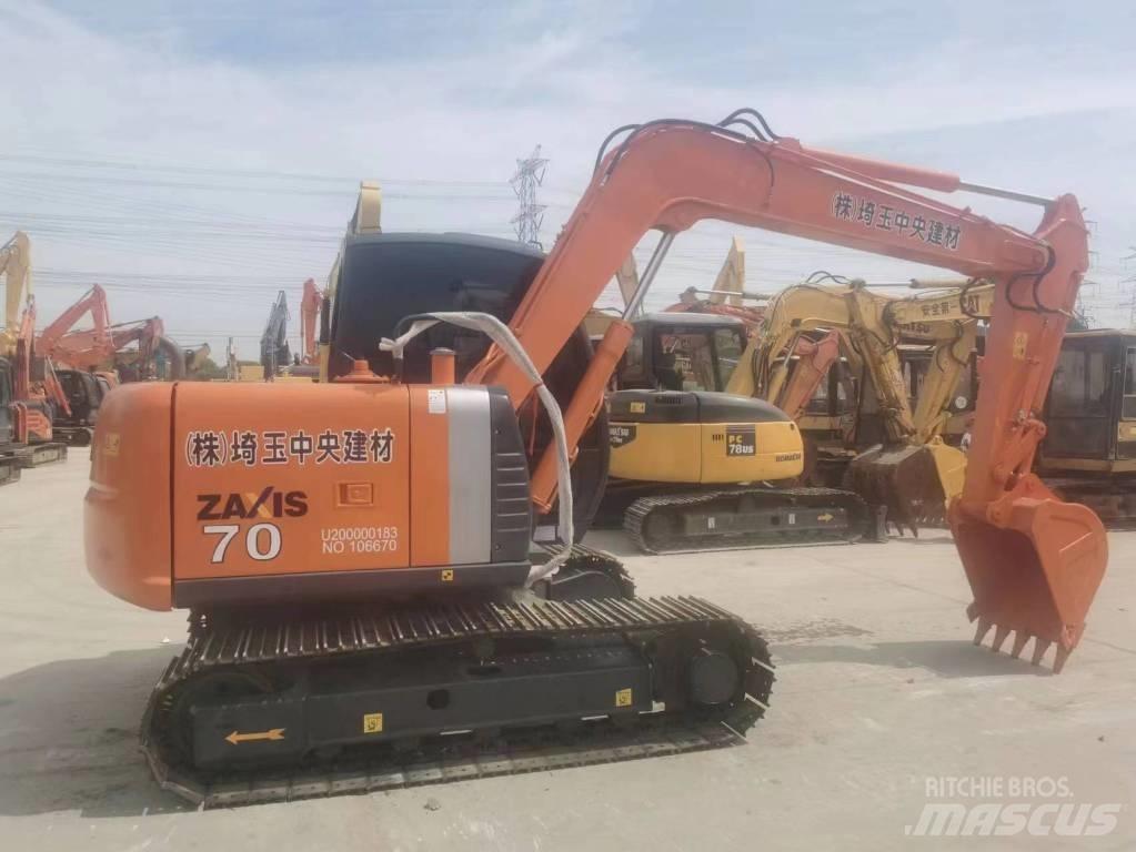 Hitachi ZX 70 حفارات صغيرة أقل من 7 طن (حفارات صغيرة)