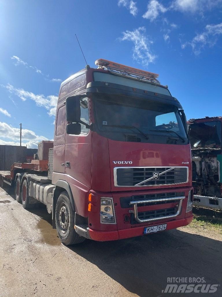 Volvo Fh12 نصف مقطورة مسطحة منخفضة
