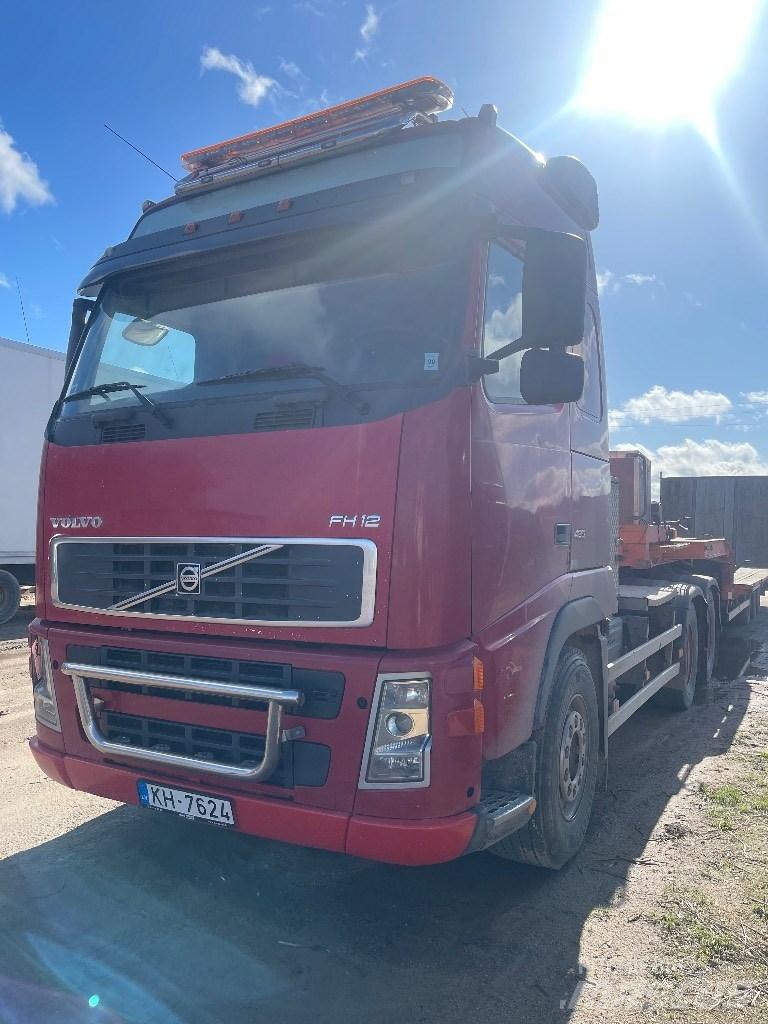 Volvo Fh12 نصف مقطورة مسطحة منخفضة