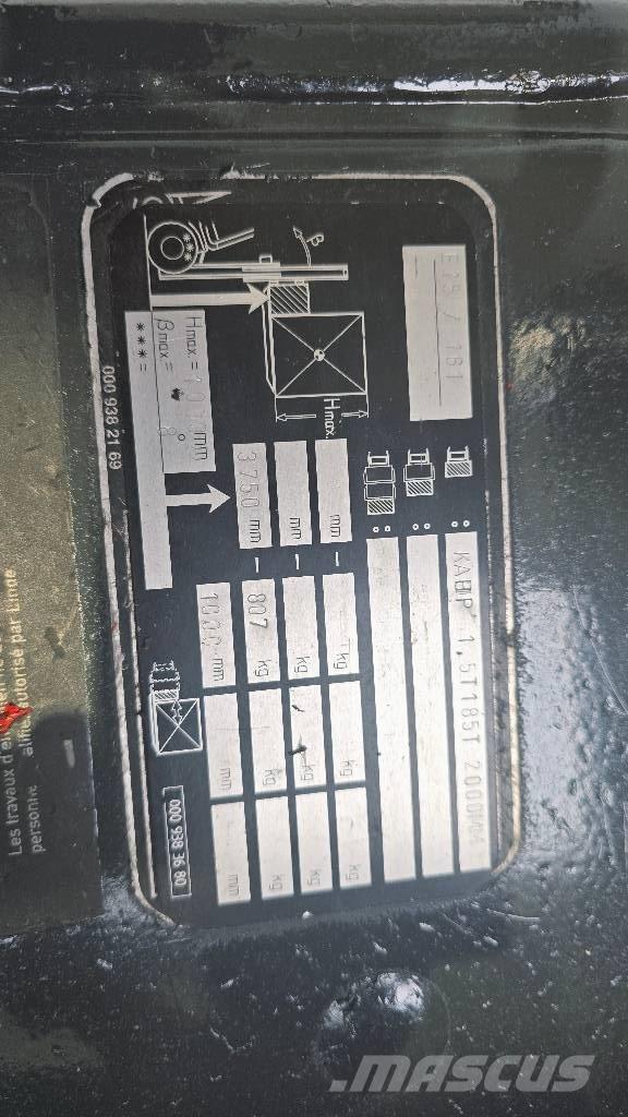 Linde E 16 C شاحنات ذات رافعات شوكية تعمل بالكهرباء