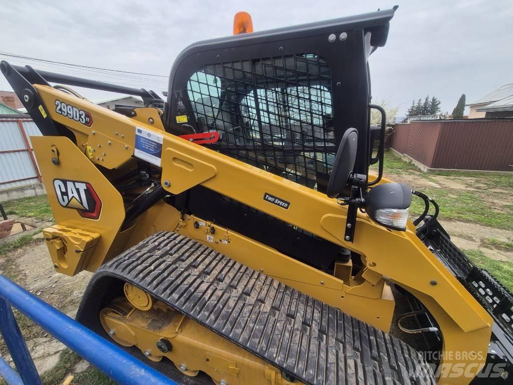 CAT 299 D3 XE لوادر انزلاقية التوجيه