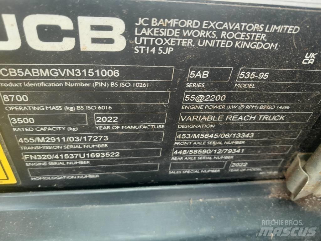 JCB 535-95 مناولات متداخلة
