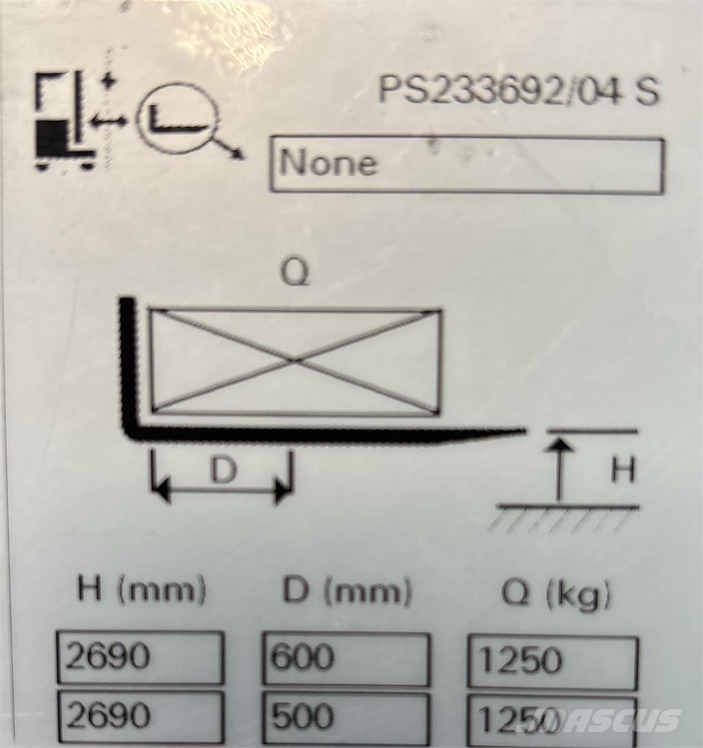 Atlet PS125 معدات التكديس الجوالة