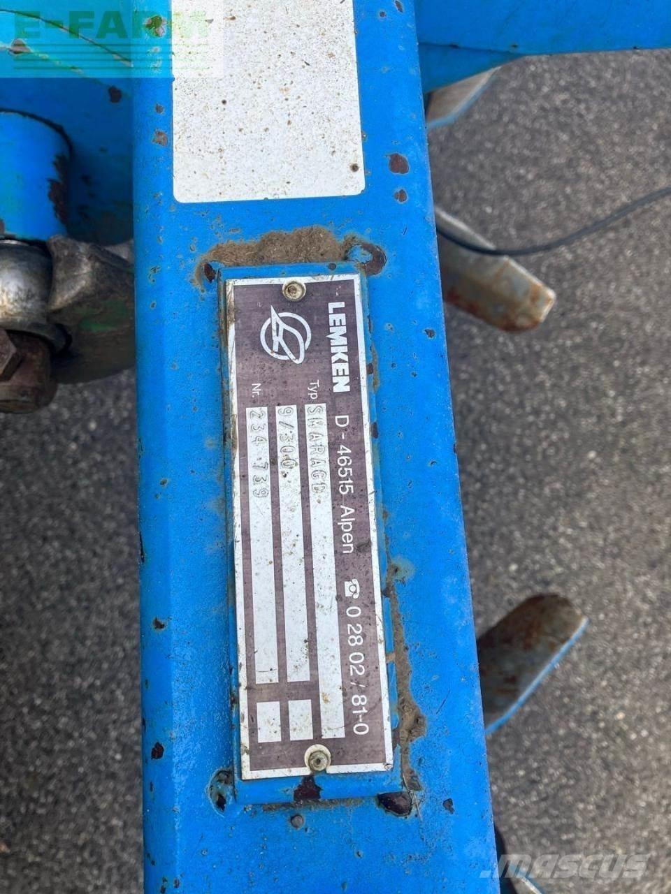 Lemken Smaragd 9 زراعات