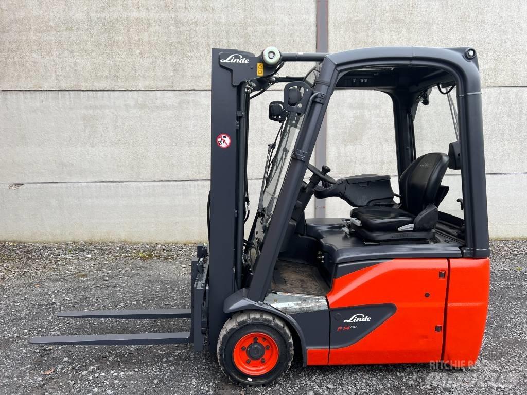 Linde E14-02 EVO شاحنات ذات رافعات شوكية تعمل بالكهرباء