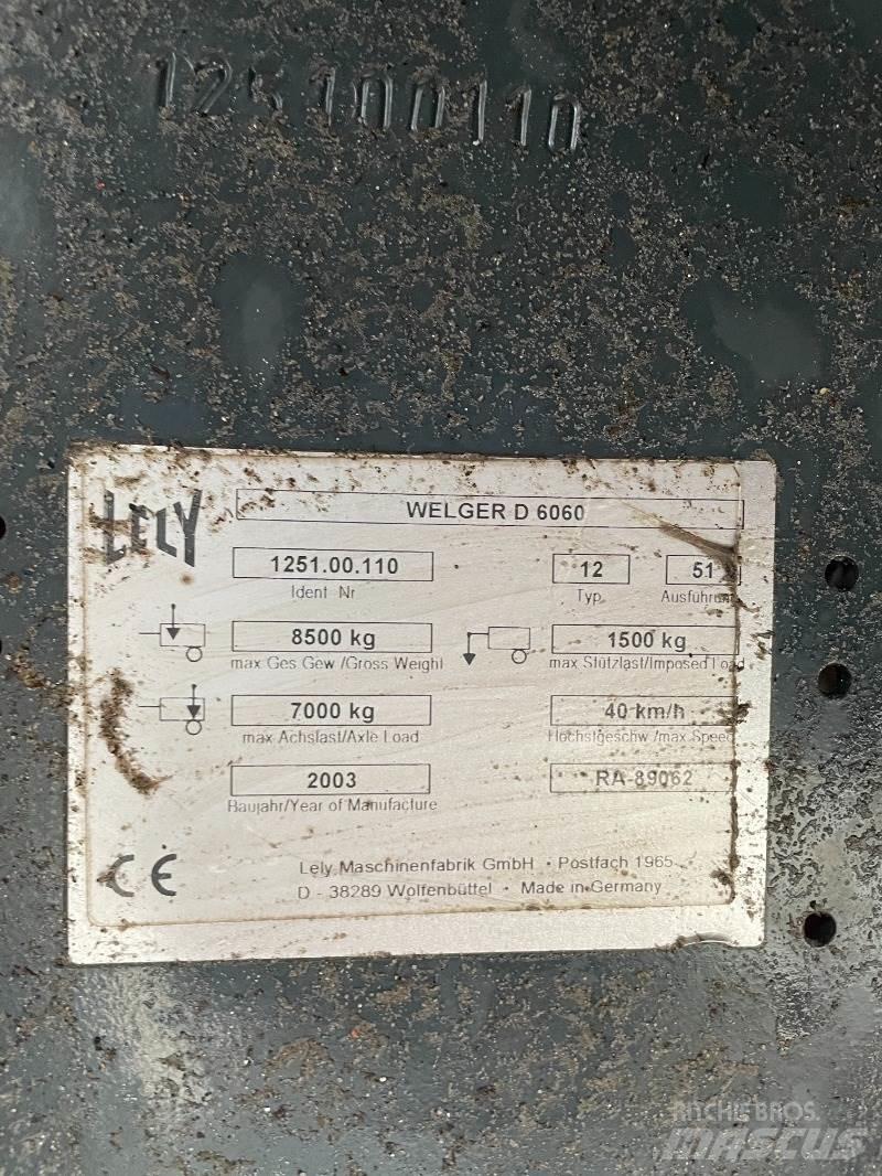 Welger D 6060 محزمات مربعة