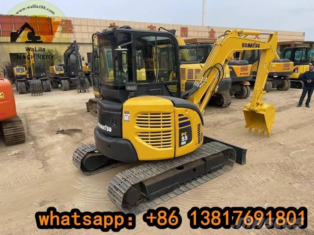 Komatsu PC 55 MR-3 حفارات صغيرة أقل من 7 طن (حفارات صغيرة)