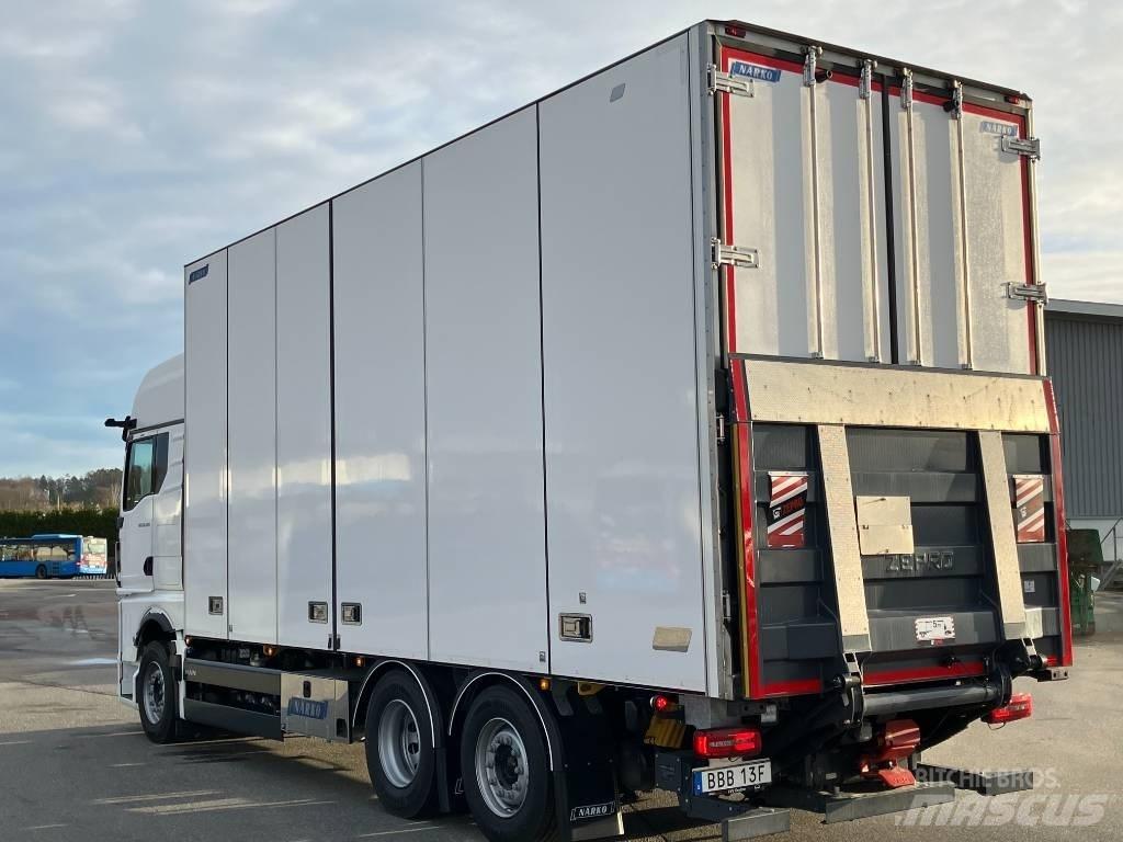 MAN TGX 26.520 شاحنات ذات هيكل صندوقي