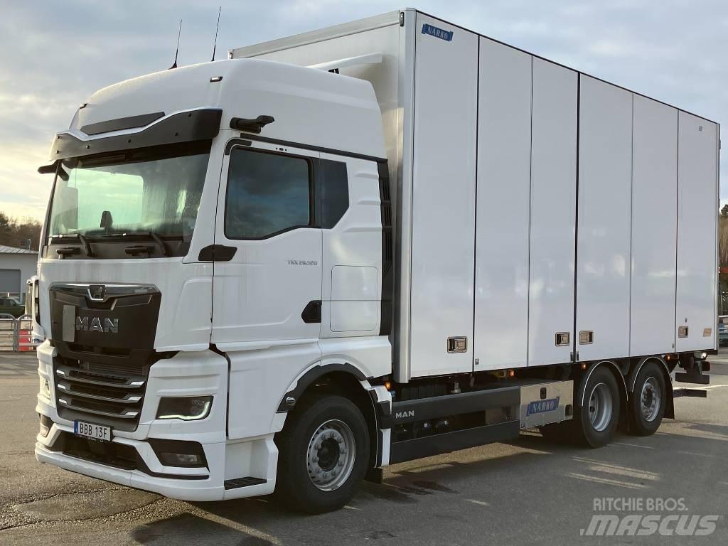 MAN TGX 26.520 شاحنات ذات هيكل صندوقي