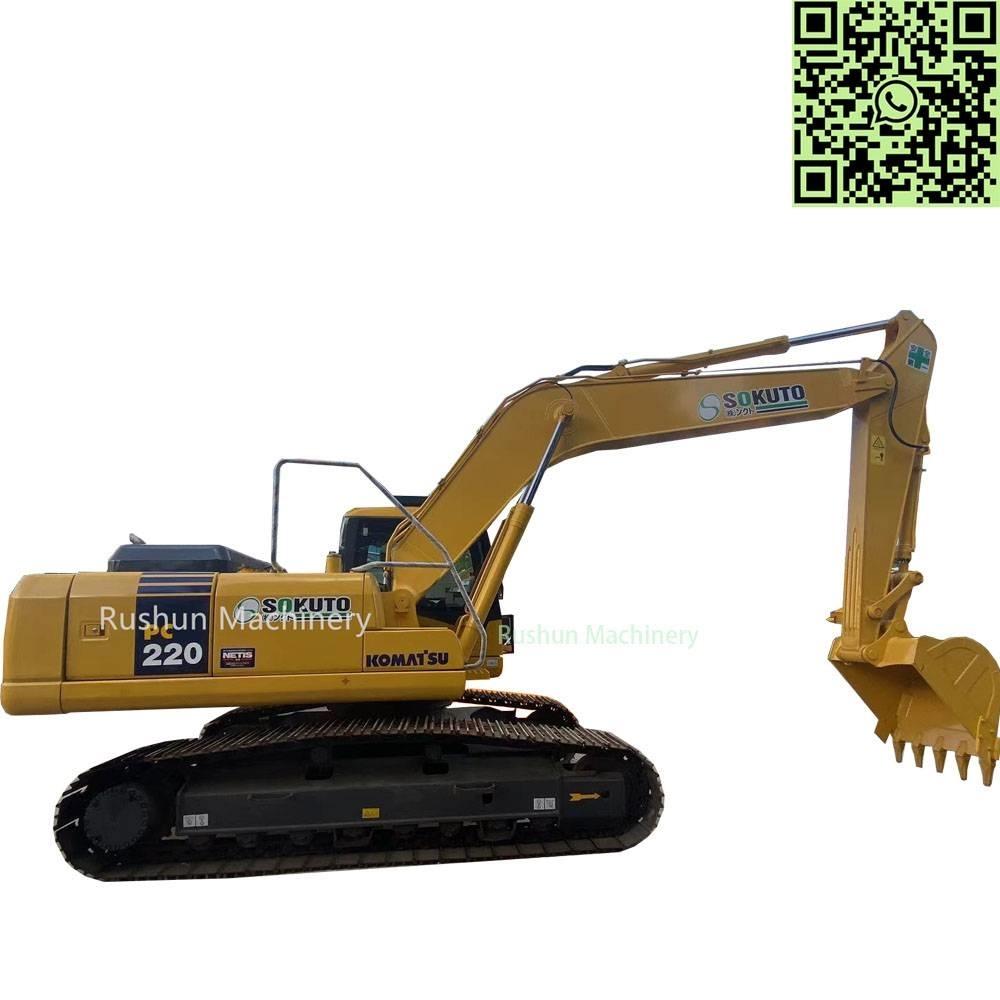 Komatsu PC220-7 حفارات زحافة