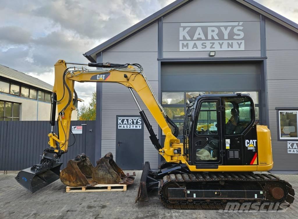 CAT 308 E 2 CR حفارات وسط 7 طن - 12 طن