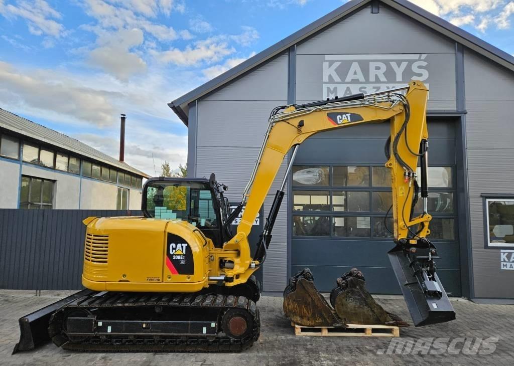 CAT 308 E 2 CR حفارات وسط 7 طن - 12 طن
