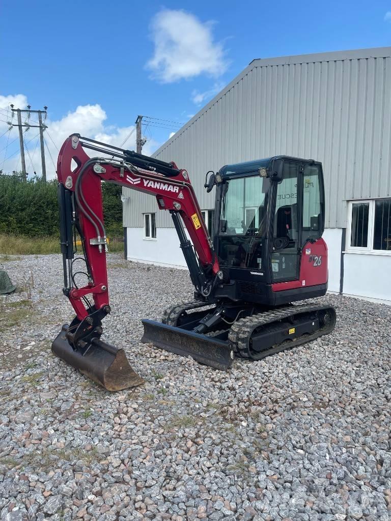 Yanmar SV26 حفارات صغيرة أقل من 7 طن (حفارات صغيرة)