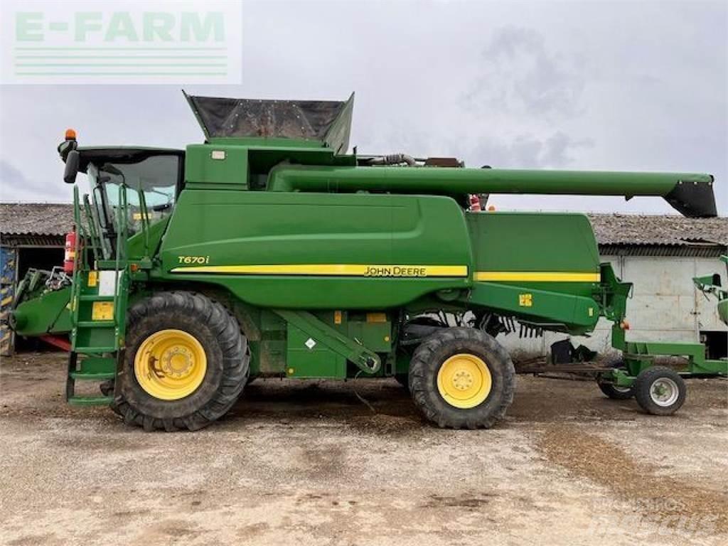 John Deere T670 حصادات