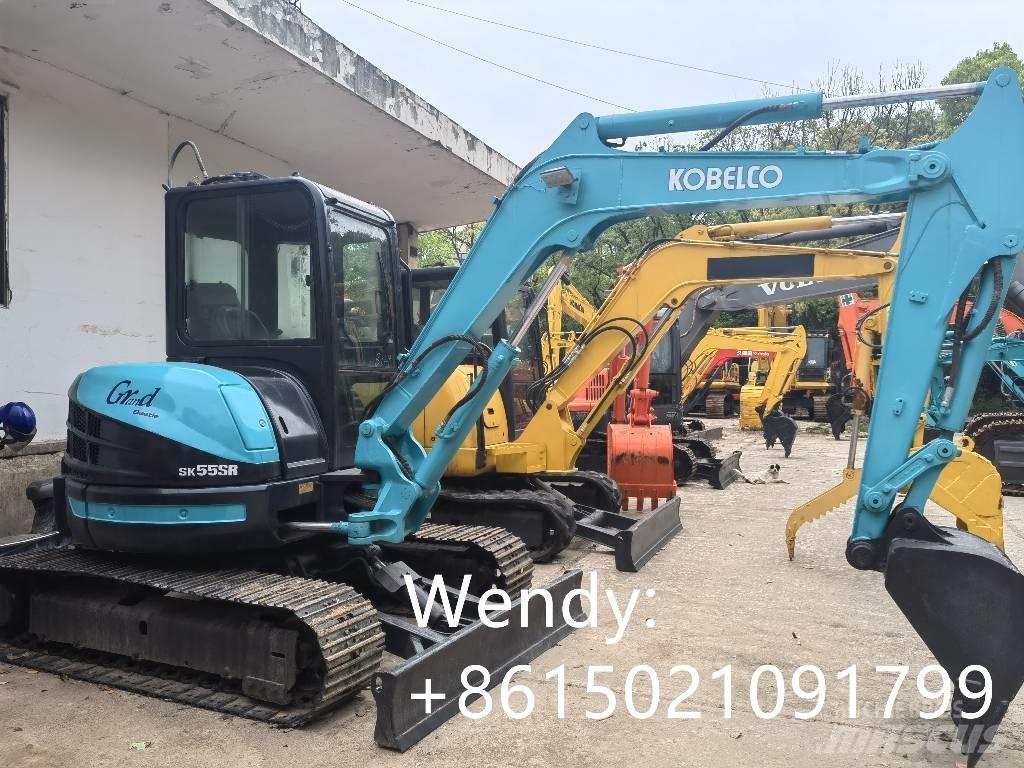 Kobelco SK 55 حفارات صغيرة أقل من 7 طن (حفارات صغيرة)