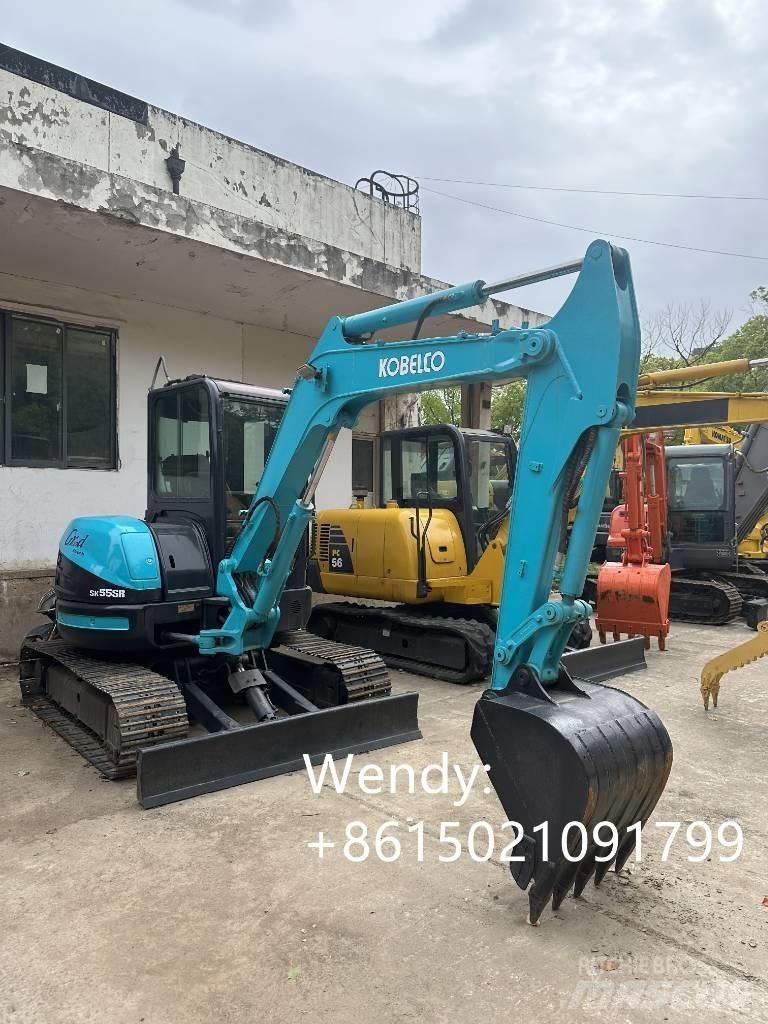 Kobelco SK 55 حفارات صغيرة أقل من 7 طن (حفارات صغيرة)