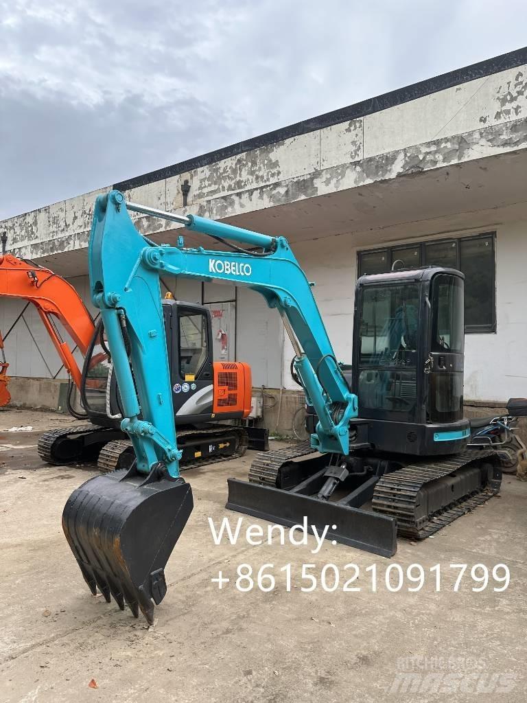 Kobelco SK 55 حفارات صغيرة أقل من 7 طن (حفارات صغيرة)