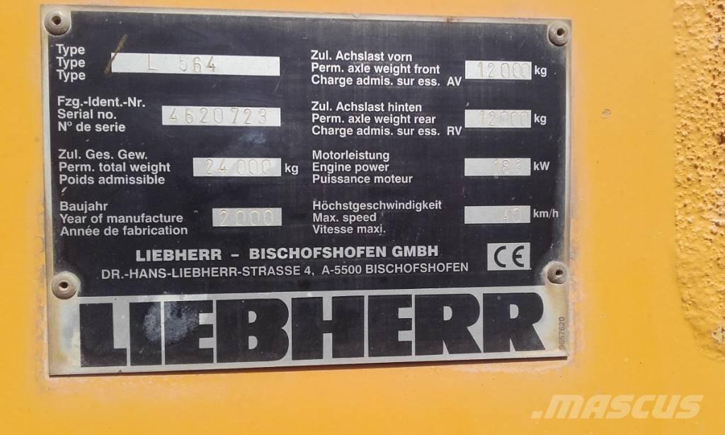 Liebherr L 564 لوادر بعجل