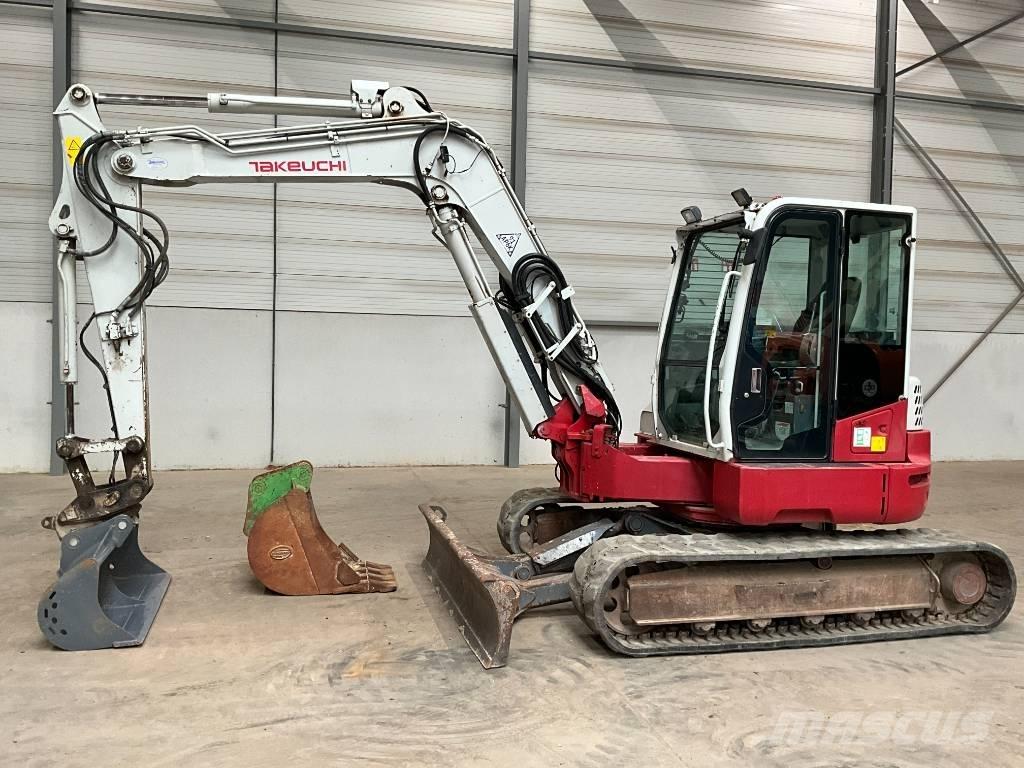 Takeuchi TB 280 FR حفارات وسط 7 طن - 12 طن