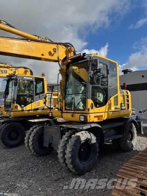 Komatsu PW 148-8 حفارات بعجل