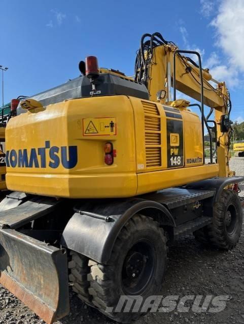 Komatsu PW 148-8 حفارات بعجل