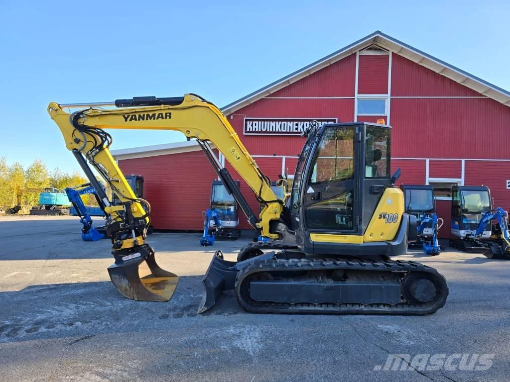 Yanmar SV 100 حفارات وسط 7 طن - 12 طن